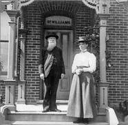 Dr. J. S. Williams and wife Jennie McGil