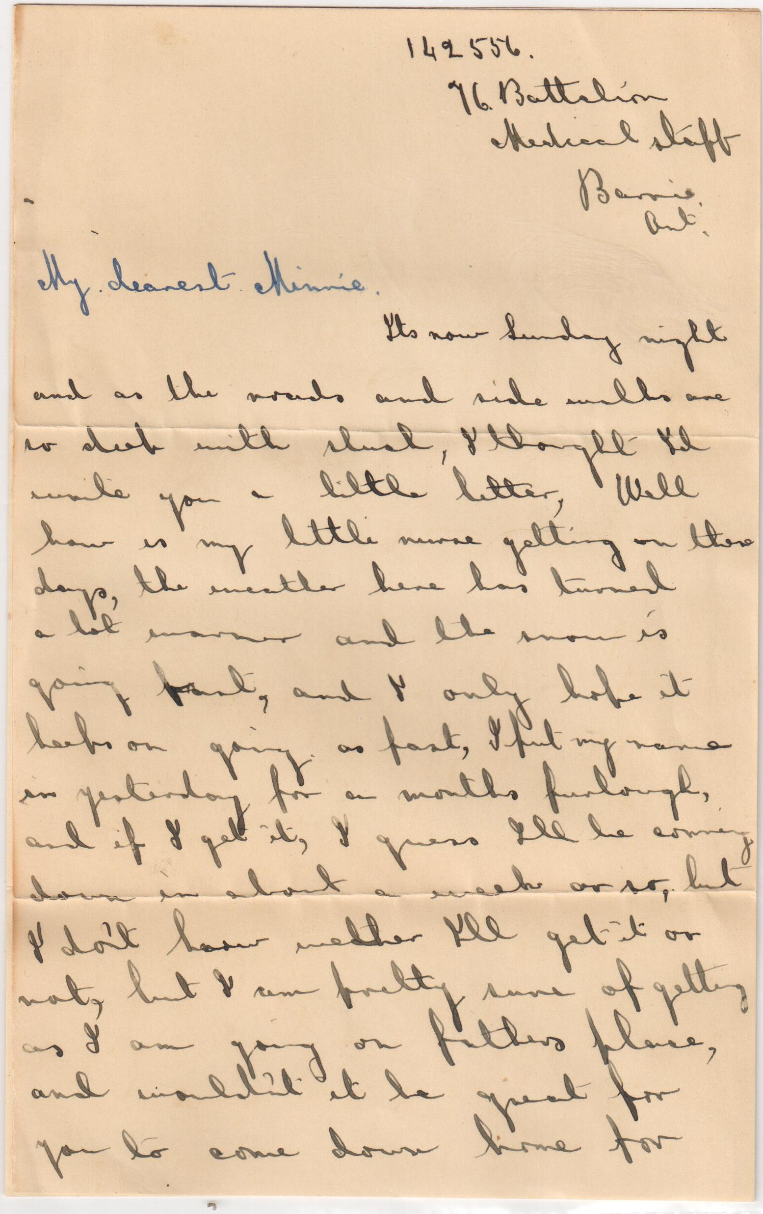Hitchcox Letters Number 6 page 1