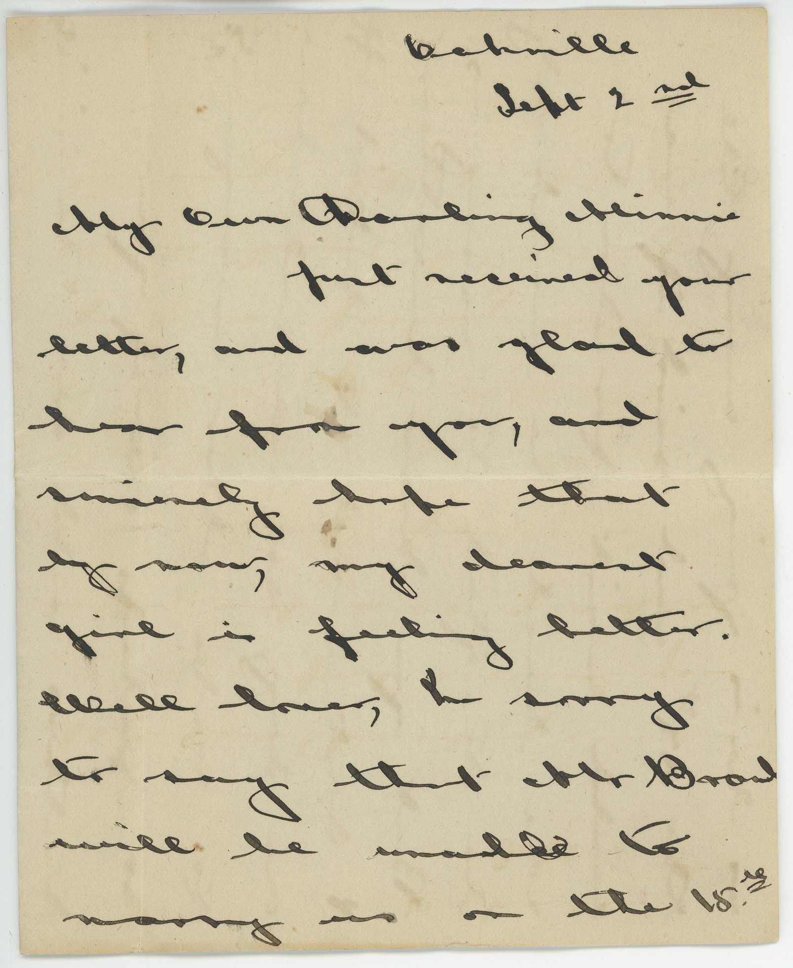 Hitchcox Letters Number 24 page 1