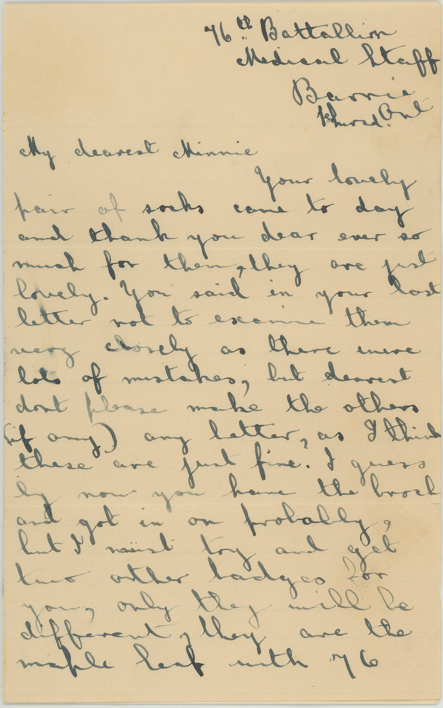 Hitchcox Letters Number 27 page 1
