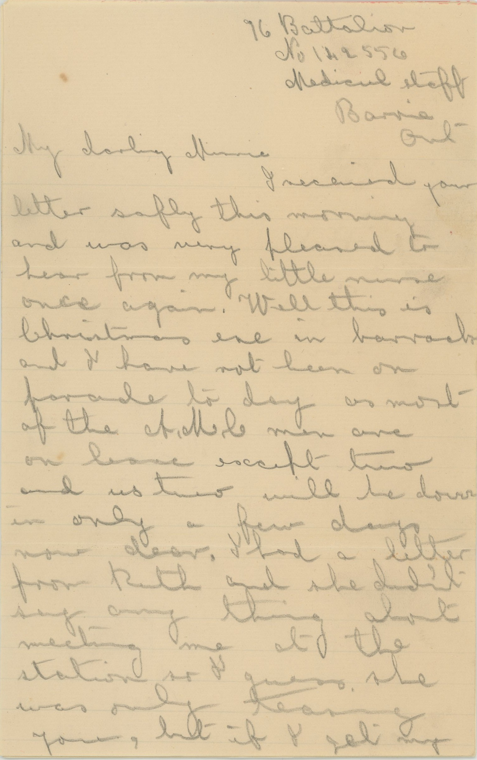 Hitchcox Letters Number 28 page 1