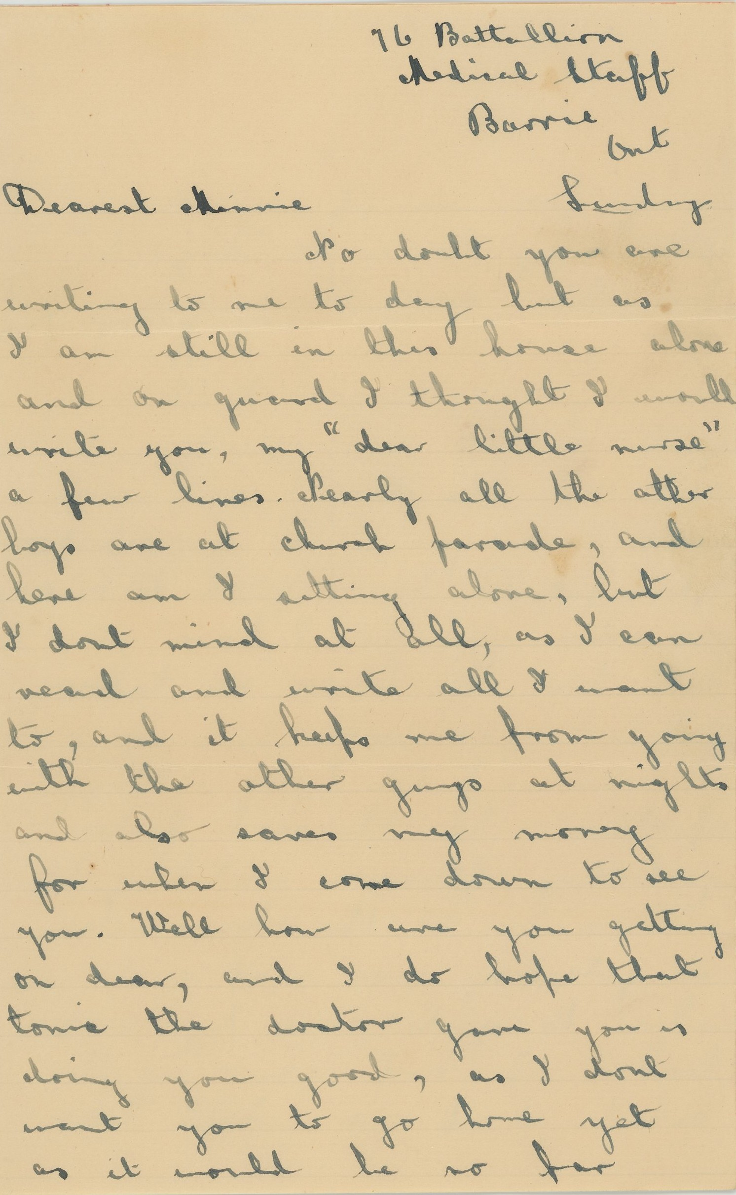 Hitchcox Letters Number 31 page 1