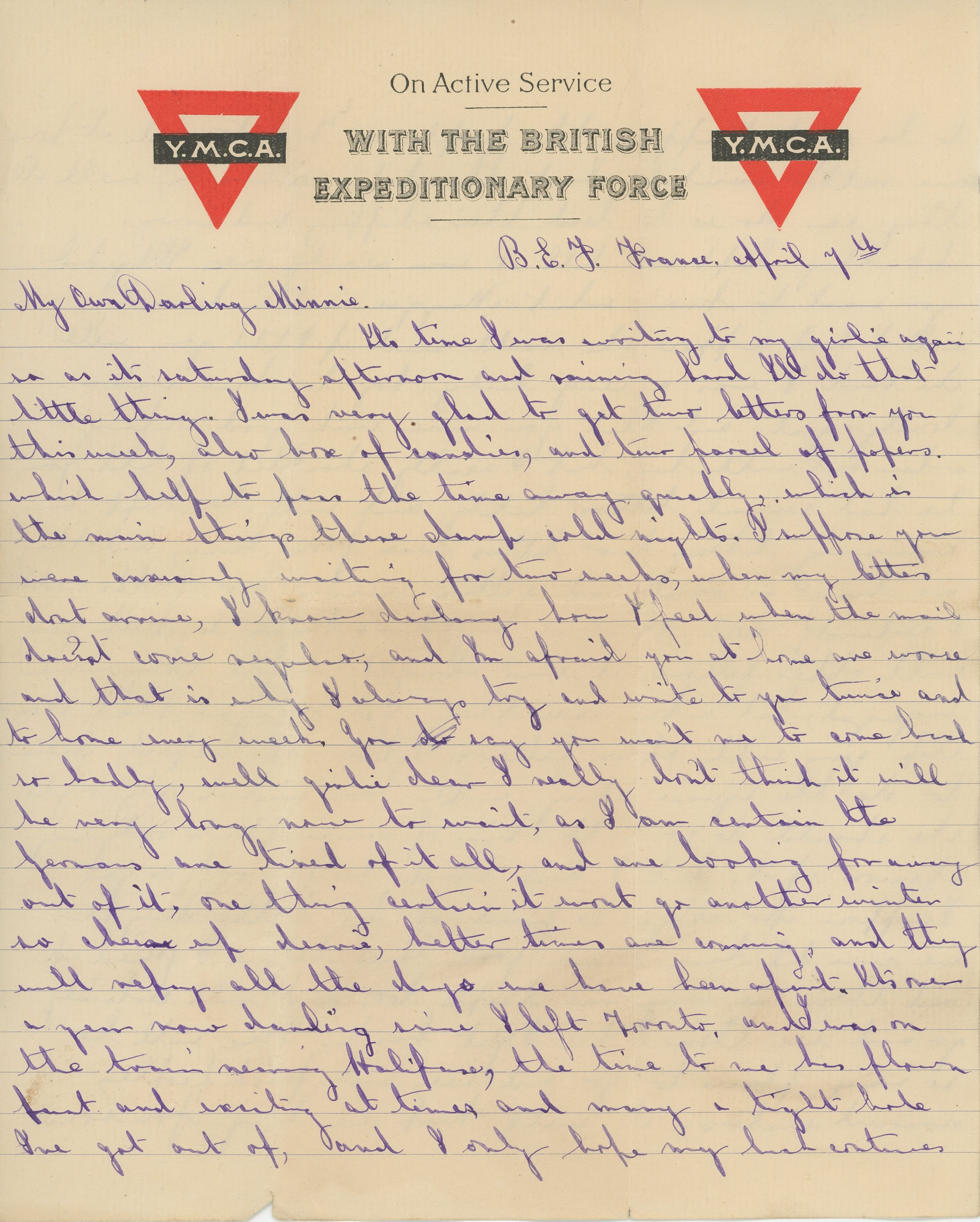 Hitchcox Letters Number 36 page 1