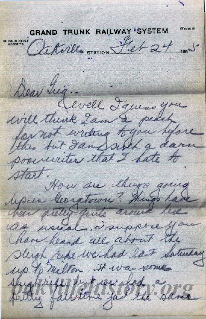 Munro Letters- 1915 Feb 24- from Erland to Gordon Munro