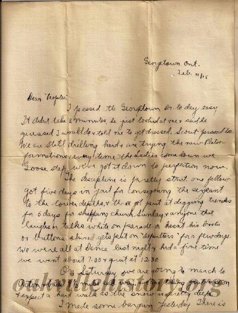 Munro Letters- 1915 Feb 11- to 