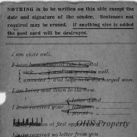 Munro Letters- 1915 Aug 18- Gordon Munro to Margaret Munro