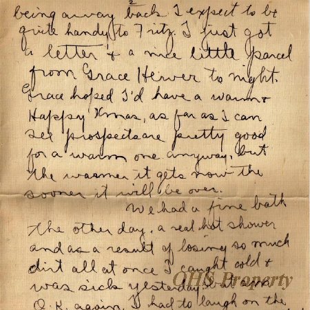 Munro Letters- 1915 Dec. 19- from Gordon Munro to Jessie Munro