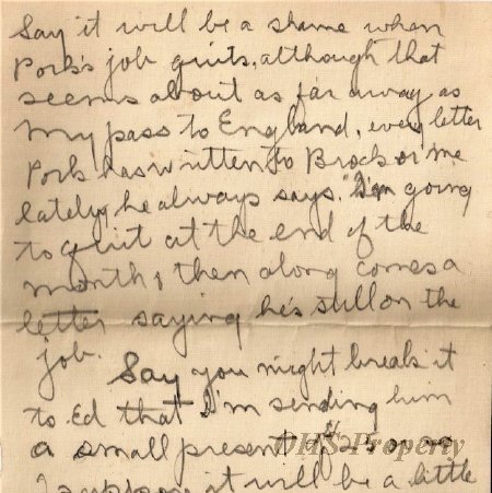 Munro Letters- 1915 Dec. 19- from Gordon Munro to Jessie Munro