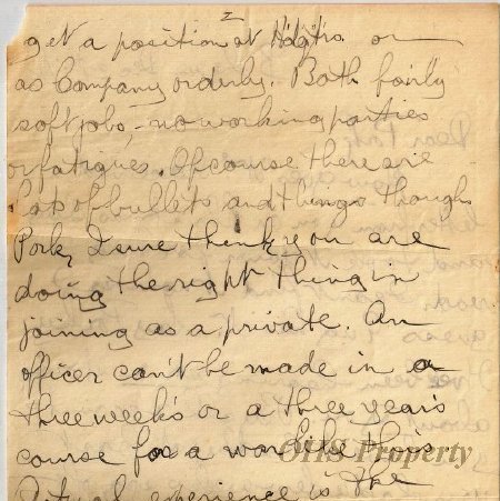Munro Letters- 1915 Dec. 27- from G. B. Chisholm to Melville Munro