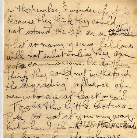 Munro Letters- 1915 Dec. 27- from G. B. Chisholm to Melville Munro