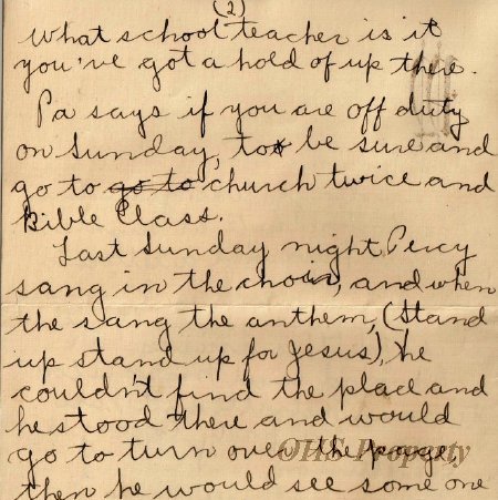 Munro Letters- 1915 Feb 13- from Margaret Munro and Ethel 