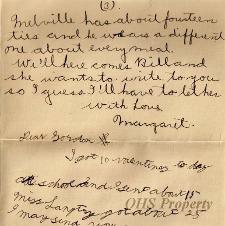 Munro Letters- 1915 Feb 13- from Margaret Munro and Ethel 