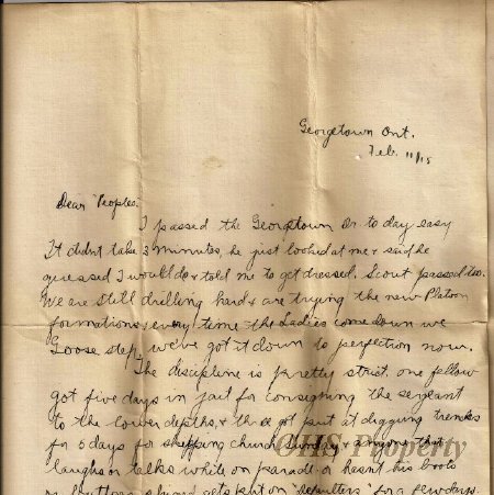 Munro Letters- 1915 Feb 8- to 