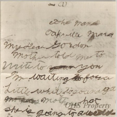 Munro Letters- 1915 Mar 29- from Ethel Munro to Gordon Munro