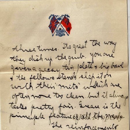 Munro Letters- 1915 May 28- from Gordon Munro to Jessie Munro