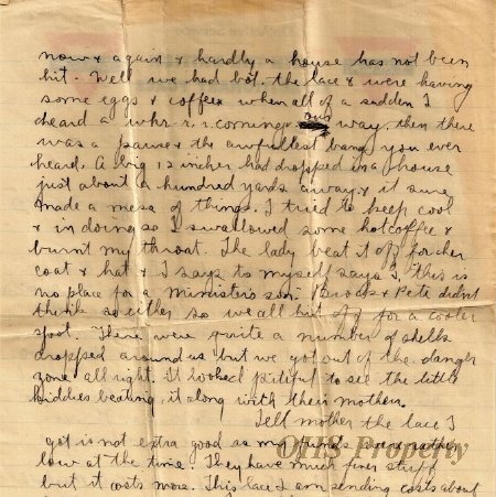 Munro Letters- 1915 Nov 17- from Gordon Munro to Melville Munro