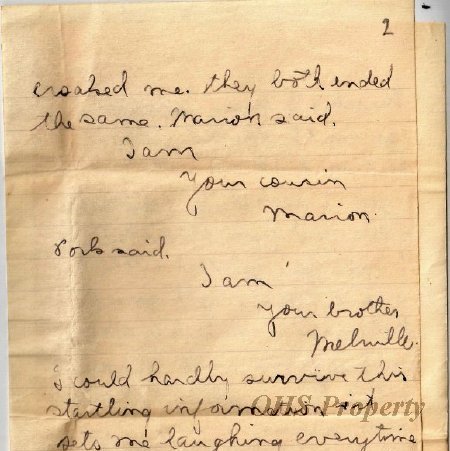 Munro Letters- 1915 Oct. 24- from Gordon Munro to Jessie Munro