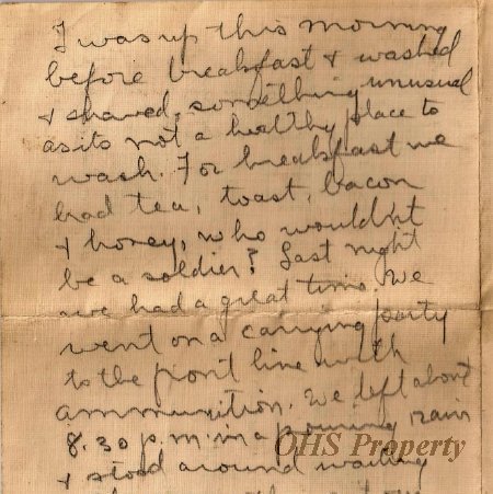 Munro Letters- 1916 Apr 22- from Gordon Munro to Jessie Munro
