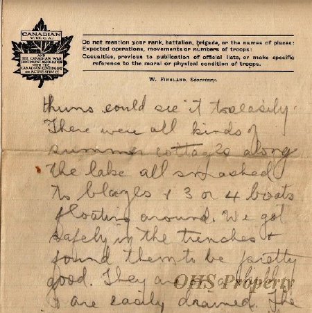 Munro Letters- 1916 Apr 4- from Gordon Munro to Edward Munro