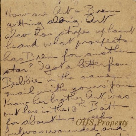 Munro Letters- 1916 Aug 5- from G. B. Chisholm to Melville Munro