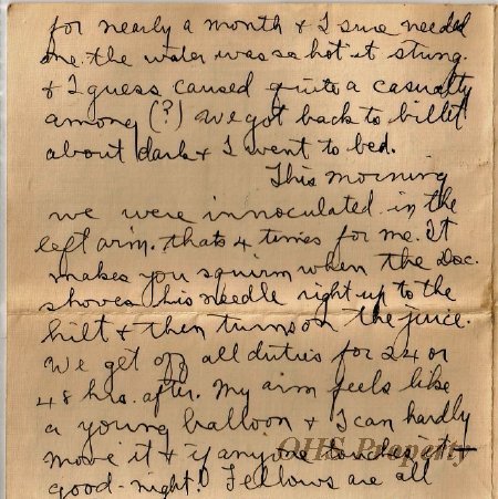 Munro Letters- 1916 Feb 15- from Gordon Munro to James E. Munro
