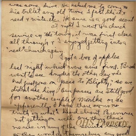 Munro Letters- 1916 Feb 15- from Gordon Munro to James E. Munro