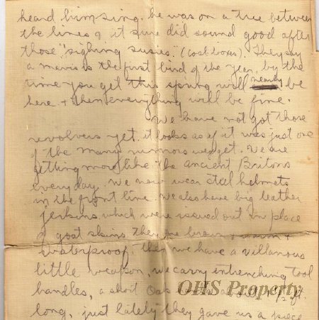 Munro Letters- 1916 Jan 8- from Gordon Munro to Ethel Munro