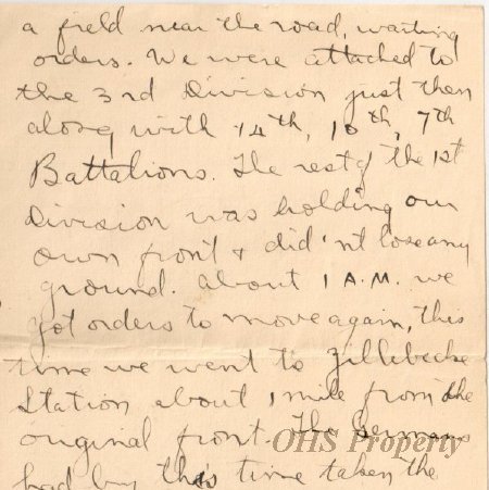 Munro Letters- 1916 June 26- from Gordon Munro to Jessie Munro