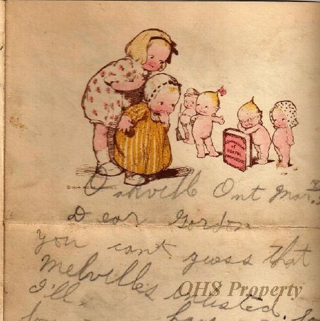 Munro Letters- 1916 Mar 5- from Ethel Munro to Gordon Munro