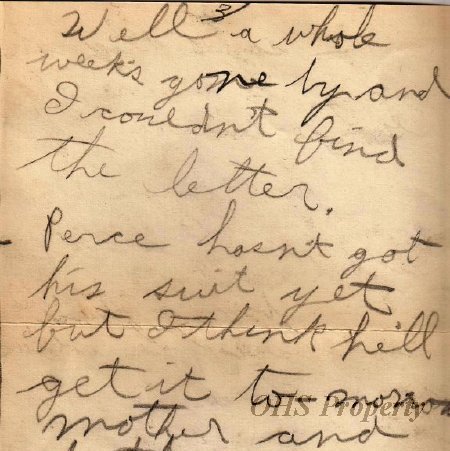 Munro Letters- 1916 Mar 5- from Ethel Munro to Gordon Munro
