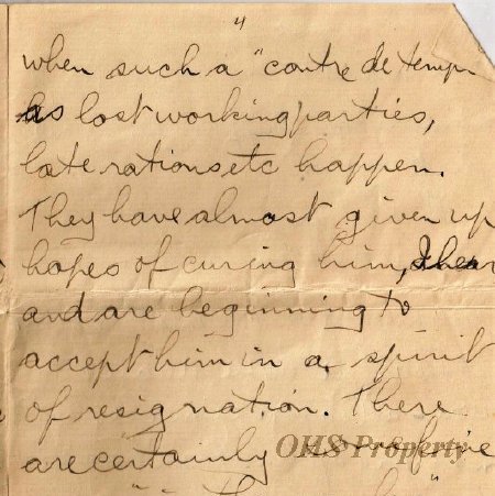 Munro Letters- 1916 May 17- from G. B. Chisholm to Melville Munro