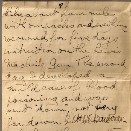 Munro Letters- 1916 May 17- from G. B. Chisholm to Melville Munro