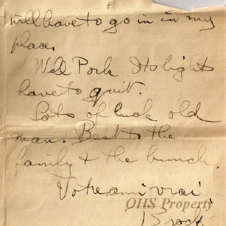 Munro Letters- 1916 May 17- from G. B. Chisholm to Melville Munro