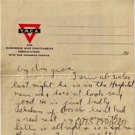 Munro Letters- 1916 May 4- from Gordon Munro to Jessie Munro
