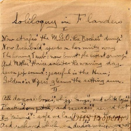 Munro Letters- 1916 May 8- from G. B. Chisholm to Melville Munro