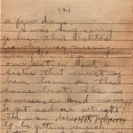 Munro Letters- 1917 Feb 16- Melville Munro to 