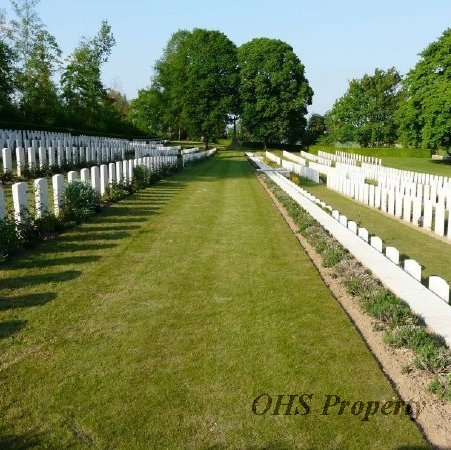Munro Letters- Contay British Cemetery, Contay, France -Munro gravesite