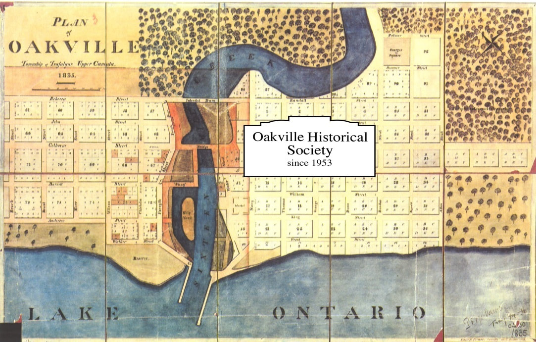 Plan of Oakville 1835